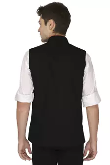 Black  Velvet  Nehru  Jacket
