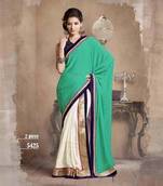 Easy To Wear 2 Piece Embroidered Saree