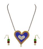 Golden Stone Stud Gold Platted Brass Mangalsutra