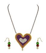 Golden Stone Stud Gold Platted Brass Mangalsutra