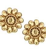 Vintage Stud White Copper Stud Earring for Women