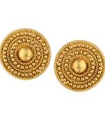 Ladies Studs Golden Copper Stud Earring for Women