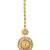 Antique Tika Golden Metal Alloy Mang Teeka Maang Tikka for Women