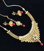 Multicolor pearl necklace-sets