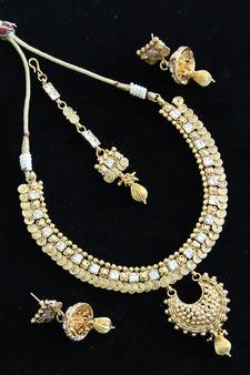 Multicolor pearl necklace-sets