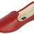Ruby Red Men's Leather Mojaris