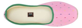 Perky Pink Women's Mojaris 2