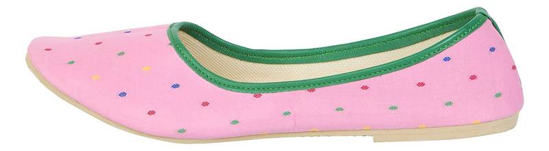 Perky Pink Women's Mojaris