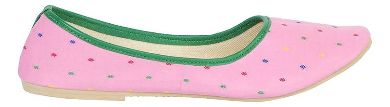 Perky Pink Women's Mojaris