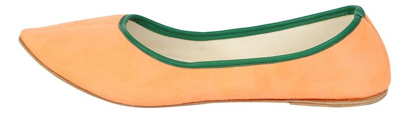 Orange Women's Mojaris