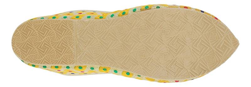 Yellow And Gold Women's Mojaris