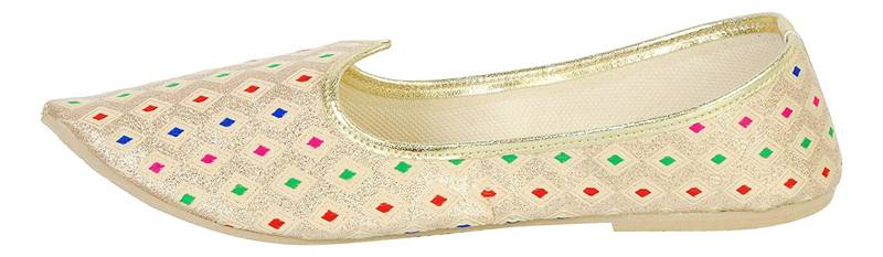 Golden Women's Mojaris