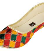 Multi Coloured Women's Mojaris