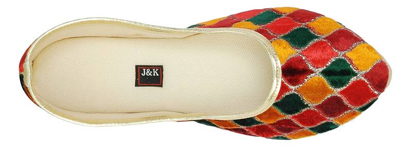 Multi Coloured Women's Mojaris