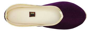 Dark Purple Women's Mojaris 2