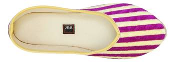 Yellow And Purple Women's Mojaris 2