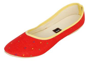 Red Women's Mojaris 1
