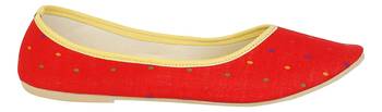 Red Women's Mojaris 4