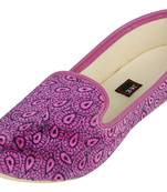 Purple Women's Mojaris