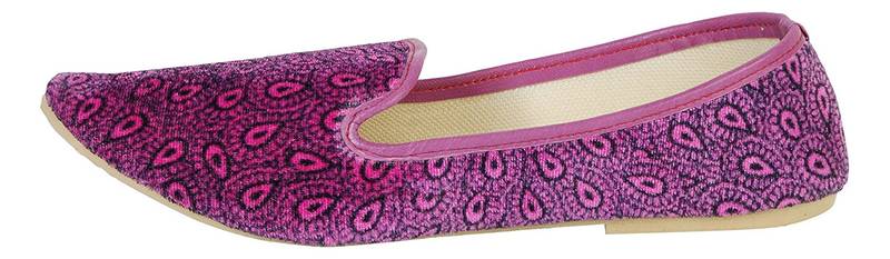 Purple Women's Mojaris