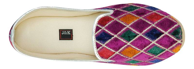 Multi Coloured Women's Mojaris