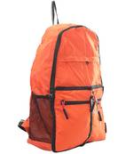 Deep Solid Orange Multipurpose Folding Bag