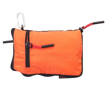 Deep Solid Orange Multipurpose Folding Bag 2