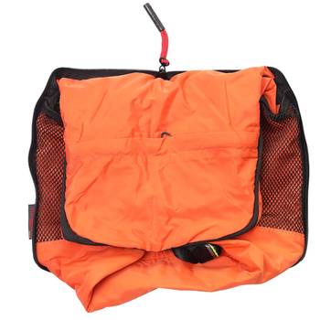 Deep Solid Orange Multipurpose Folding Bag 3