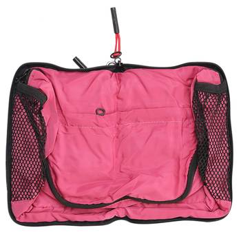Charming Solid Pink Multipurpose Folding Bag 4