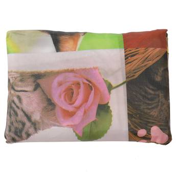 Classic Multicolor Folding Bag With Multi Pockets 1