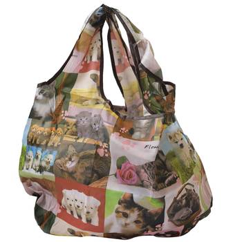 Classic Multicolor Folding Bag With Multi Pockets 4