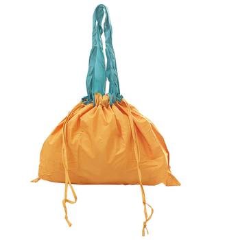 Tangy Orange Multipurpose Folding Bag 1