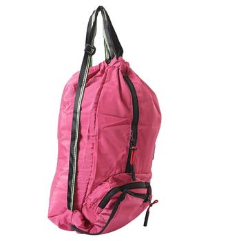 Pretty Solid Pink Shade Multipurpose Folding Bag 2