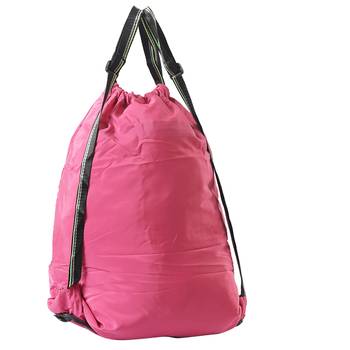 Pretty Solid Pink Shade Multipurpose Folding Bag 5