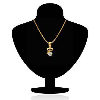 White cubic zirconia pendants 2