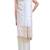 Giftpiper Benarasi Jamdani Brocade Suit In Silk Cotton Off White