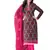 Brown Embroidered Chanderi Salwar With Dupatta