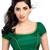 green tapeta silk lace unstitched blouse