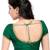 green tapeta silk lace unstitched blouse