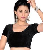 black  na unstitched blouse