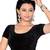 black  na unstitched blouse