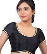black banglory plain unstitched blouse