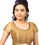 copper  banglory plain unstitched blouse