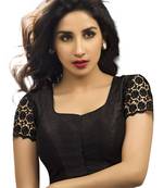 black banglory plain unstitched blouse