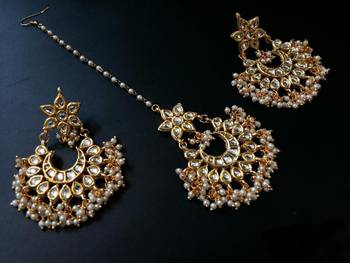 White pearl jewellery-combo 1