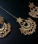 White pearl jewellery-combo