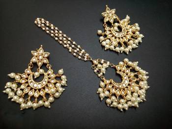 White pearl jewellery-combo 1