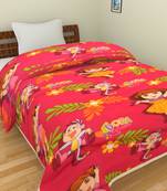 kids cartoon print  multicolour polycotton dohar