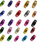 Multi Plain Brass Bangle