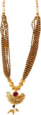Kolhapuri traditional Golden 6 line Thushi 1